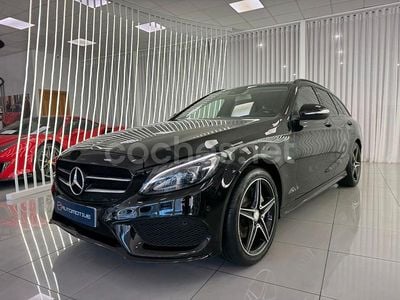 Negro Usado 2016 Mercedes C220 AMG line Familiar | 18.990 € (Un poco caro)