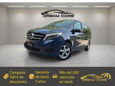 Azul Usado 2018 Mercedes V220 Avantgarde Monovolumen | 37.990 € (Precio justo)