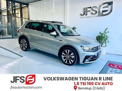 Usado VW Tiguan R-line 150 CV (110 kW) 2020 Gris SUV