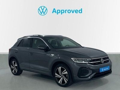 Usado VW T-Roc R-line 150 CV (110 kW) 2022 Gris SUV