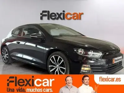 Usado VW Scirocco R-line 125 CV (91 kW) 2017 Negro Coupe