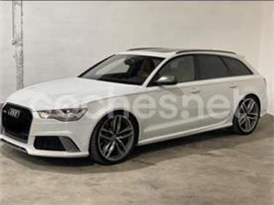 Usado Audi RS6 605 CV (444 kW) 2018 Blanco Familiar