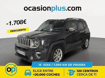 Usado Jeep Renegade Limited 150 CV (110 kW) 2020 Negro SUV