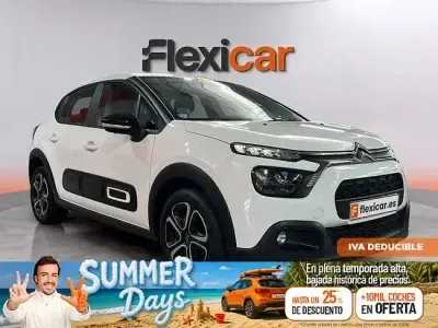 Usado Citroën C3 Feel 102 CV (75 kW) 2022 Blanco Utilitario