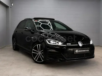 Usado VW Golf VII GTD 184 CV (135 kW) 2018 Negro Berlina