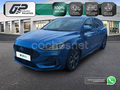 Azul Usado 2023 Ford Focus ST-Line Berlina | 18.795 € (Precio justo)
