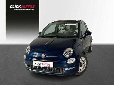Usado Fiat 500 Dolcevita 71 CV (52 kW) 2022 Azul Descapotable