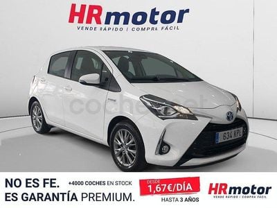 Usado Toyota Yaris Hybrid Active 100 CV (73 kW) 2018 Blanco Berlina