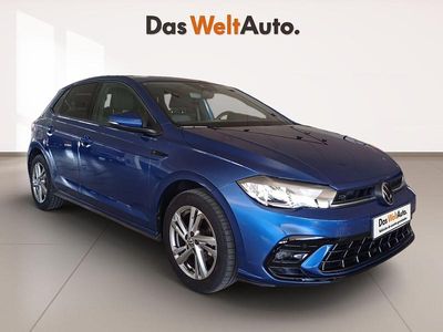 Azul Usado 2023 VW Polo R-line Berlina | 18.900 € (Precio justo)