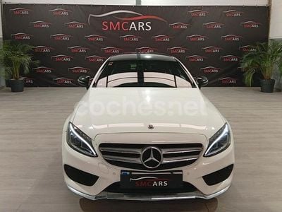 Blanco Usado 2016 Mercedes C220 AMG line Coupe | 24.900 € (Precio justo)