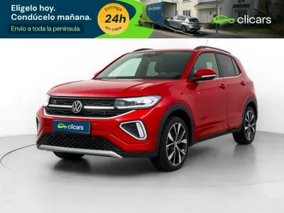 Usado VW T-Cross R-line 116 CV (85 kW) 2025 Rojo SUV
