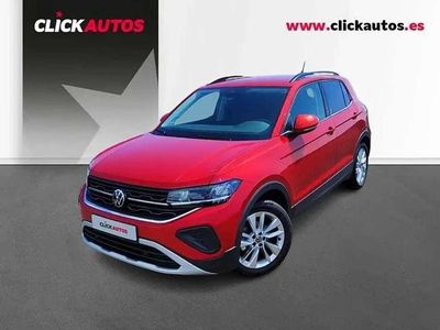 Usado VW T-Cross 95 CV (69 kW) 2024 Rojo SUV