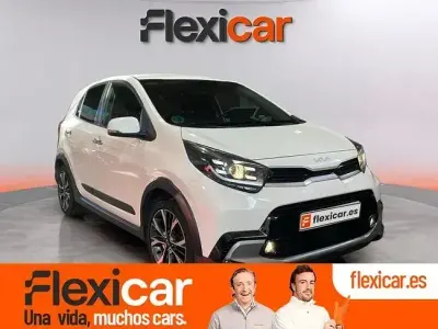 Usado Kia Picanto X-Line 100 CV (73 kW) 2021 Blanco Utilitario