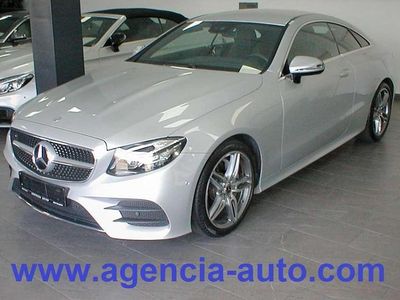 Usado Mercedes E220 AMG 194 CV (142 kW) 2018 Plateado Coupe