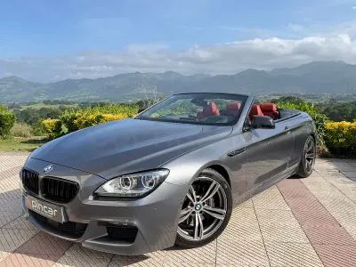 Usado BMW 640 Cabriolet Comfort Edition 313 CV (230 kW) 2016 Gris / plata Descapotable