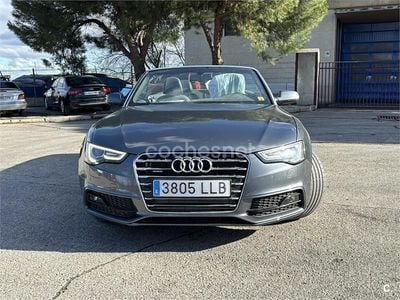 Gris / plata Usado 2014 Audi A5 Cabriolet Descapotable | 15.990 € (Precio justo)