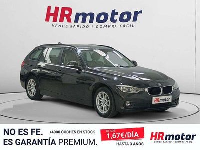Usado BMW 316 Advantage 117 CV (86 kW) 2017 Negro Familiar