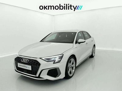 Usado Audi A3 S-Line 150 CV (110 kW) 2023 Blanco Berlina