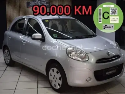 Usado Nissan Micra 80 CV (58 kW) 2012 Gris / plata Utilitario