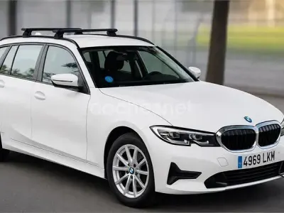 Usado BMW 318 150 CV (110 kW) 2020 Blanco Familiar