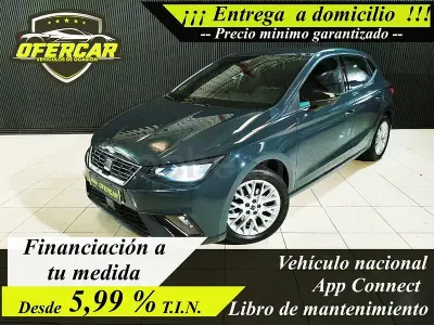 Usado Seat Ibiza FR 115 CV (84 kW) 2025 Gris / plata Utilitario