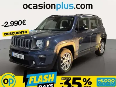 Käytetty Jeep Renegade Limited 130 HP (95 kW) 2023 Sininen Katumaasturi