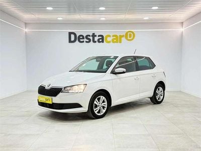 Usado Skoda Fabia Ambition 110 CV (80 kW) 2020 Blanco Utilitario