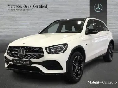 Usado Mercedes GLC300e 306 CV (225 kW) 2021 Blanco polar SUV