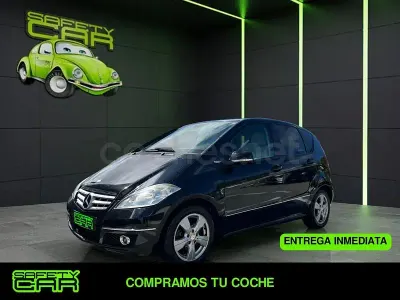 Usado Mercedes A160 Exclusive 95 CV (69 kW) 2010 Negro Monovolumen