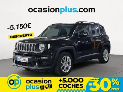 Usado Jeep Renegade Limited 120 CV (88 kW) 2024 Negro SUV
