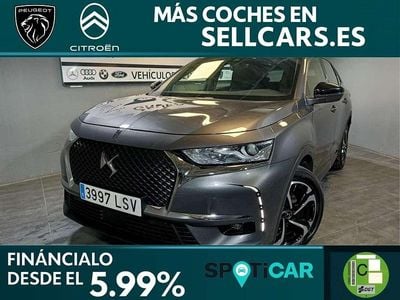 Gris / plata Usado 2021 DS Automobiles DS7 Crossback So Chic SUV | 20.390 € (Buen precio)