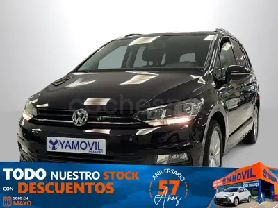 Usado VW Touran Business 110 CV (80 kW) 2015 Negro Monovolumen