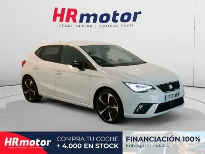 Usado Seat Ibiza FR 151 CV (111 kW) 2024 Negro Utilitario
