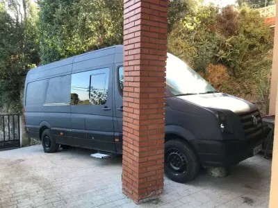 Usado VW Crafter 109 CV (80 kW) 2008 Gris Van