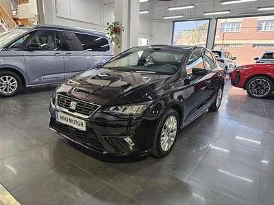 Usado Seat Ibiza FR 116 CV (85 kW) 2024 Negro Utilitario