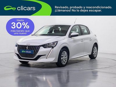 Usado Peugeot 208 Active 100 CV (73 kW) 2021 Blanco Utilitario