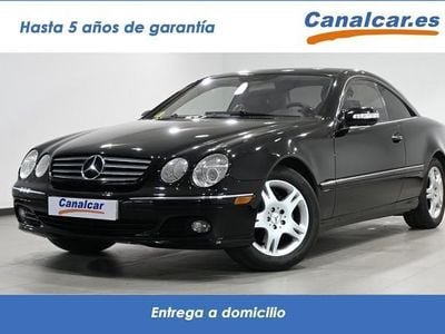 Usado Mercedes CL500 306 CV (225 kW) 2004 Negro Coupe