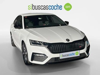 Usado Skoda Octavia RS 245 CV (180 kW) 2021 Gris/plata