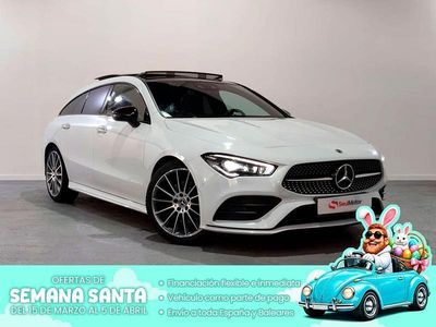 Usado Mercedes CLA200 Shooting Brake 163 CV (119 kW) 2020 Blanco Familiar