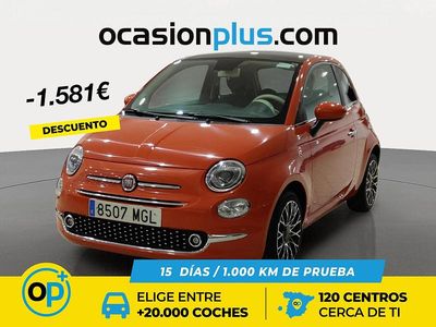 Naranja Usado 2023 Fiat 500 Dolcevita Utilitario | 10.690 € (Buen precio)