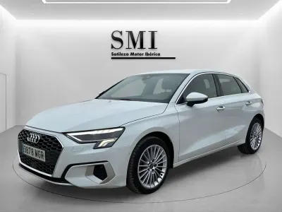 Usado Audi A3 Sportback Advanced 110 CV (80 kW) 2023 Blanco Utilitario