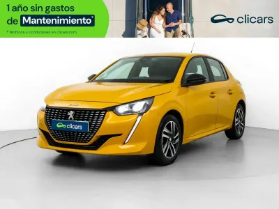 Usado Peugeot 208 Active 75 CV (55 kW) 2022 Amarillo Utilitario