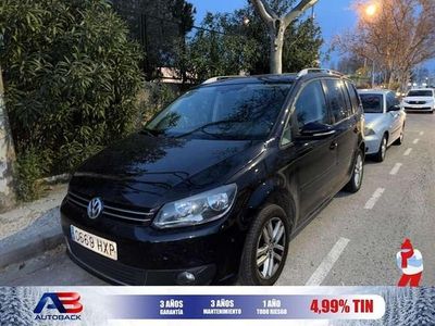 Usado VW Touran Edition 105 CV (77 kW) 2014 Negro Monovolumen