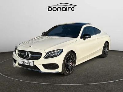 Käytetty Mercedes C250 AMG line 204 HP (150 kW) 2016 Musta Coupe - kaksiovinen