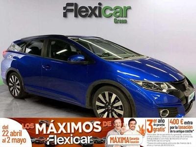 Usado Honda Civic 120 CV (88 kW) 2016 Azul Familiar