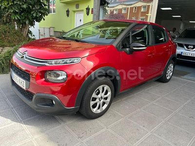 Usado Citroën C3 PureTech 82 CV (60 kW) 2018 Rojo Utilitario