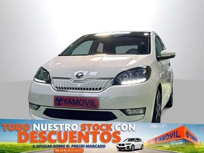 Usado Skoda Citigo-e IV Style 61 kW (83 CV) 2020 Blanco Utilitario