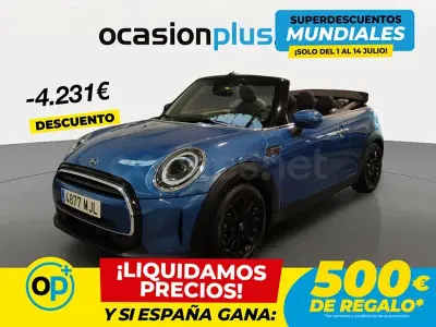 Usado Mini Cooper Cabriolet 136 CV (100 kW) 2023 Azul Descapotable