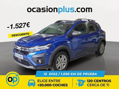 Azul Usado 2023 Dacia Sandero Expression Berlina | 16.800 € (Caro)
