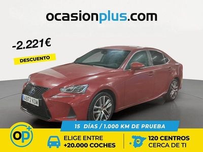 Rojo Usado 2017 Lexus IS300h Executive Line Berlina | 16.899 € (Super precio)